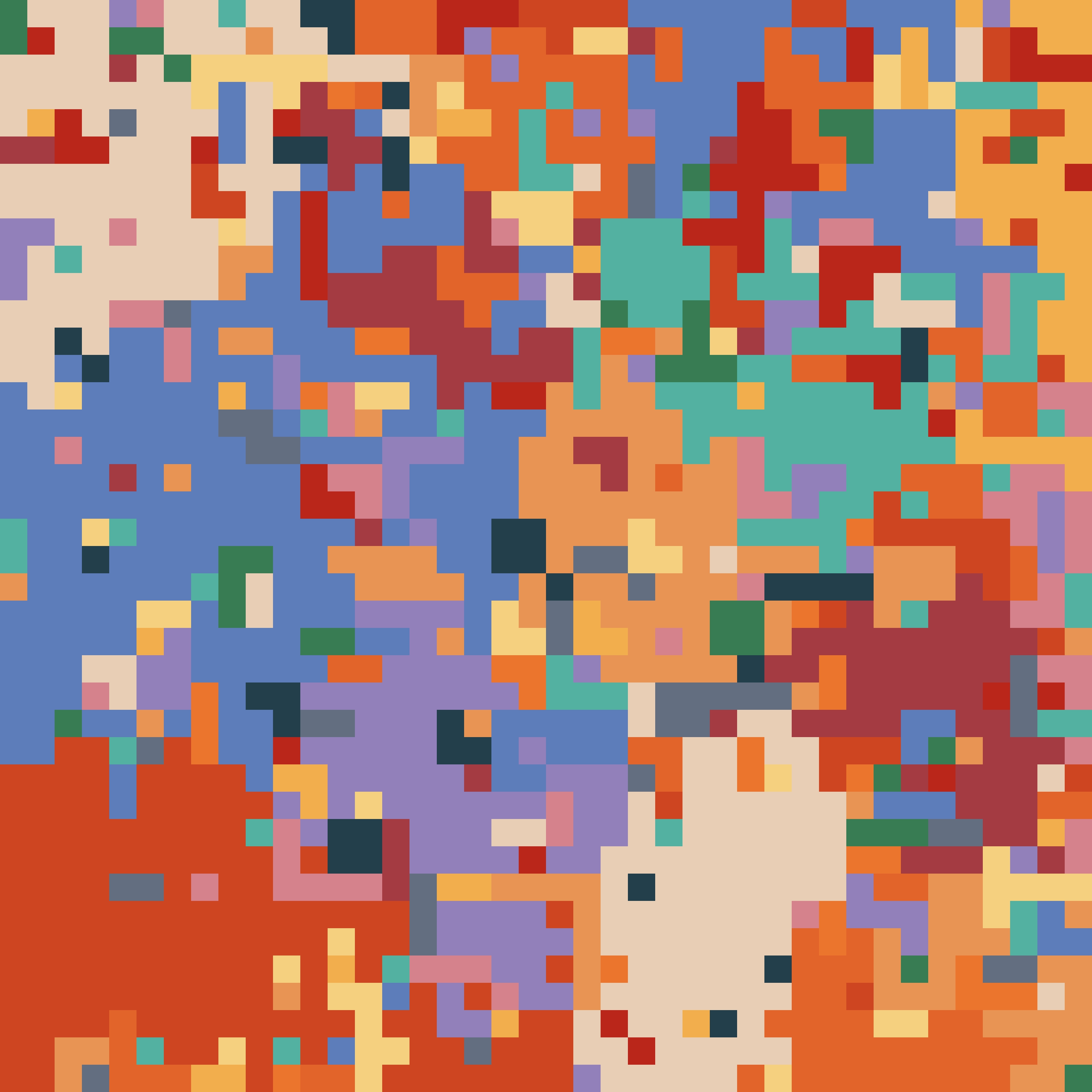 Abstract pixel-art fault selected for the post on misleading profilers.