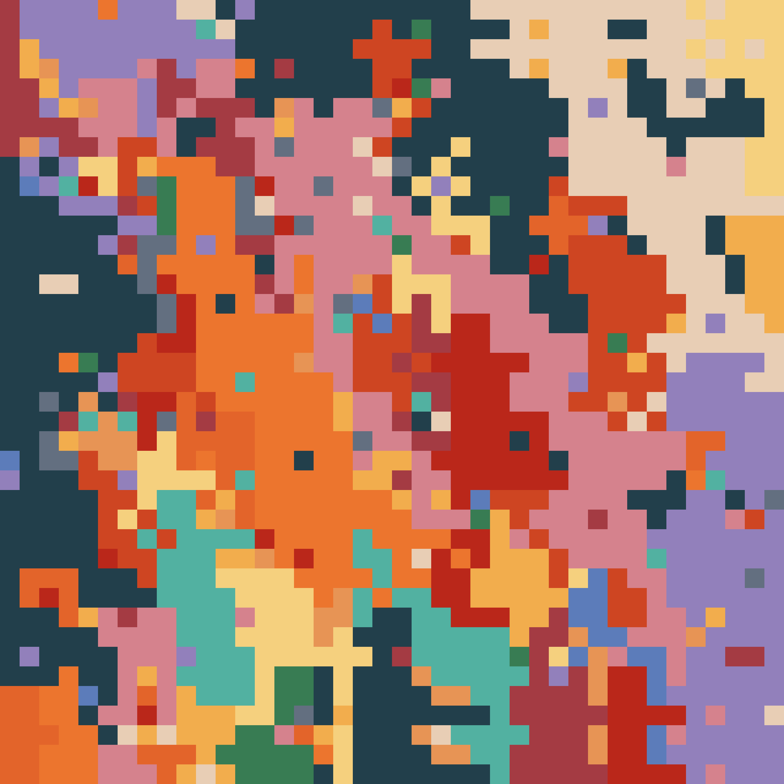 Abstract pixel-art fault selected for the Burn 0.16.0 release.