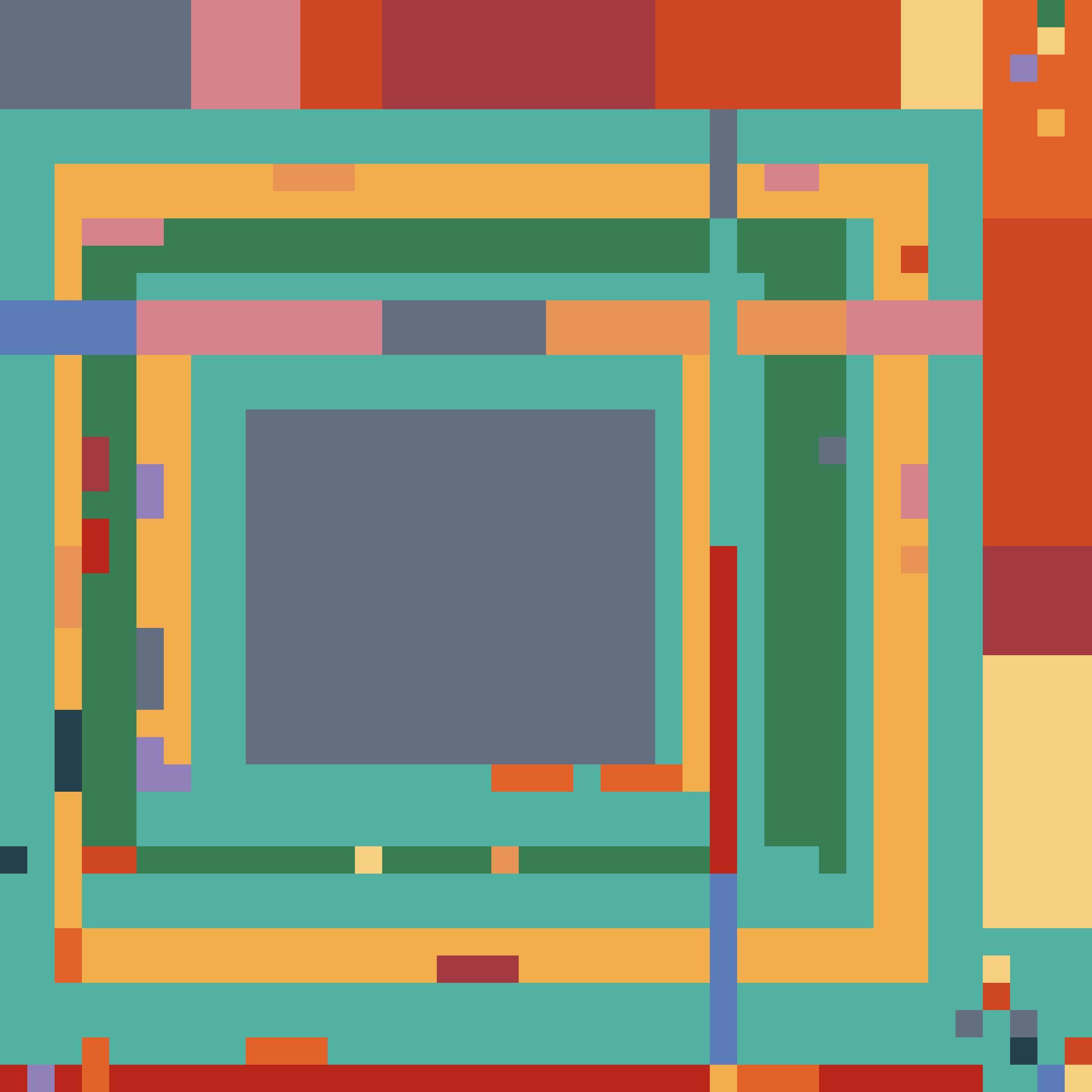 Abstract pixel-art rails selected for the ResNet tutorial.